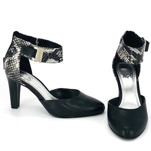 Impo Teagan Snake Heels Size 7